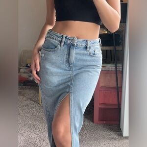 Denim Skirt